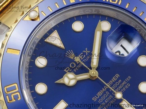 and LB Case Ceramic Blue Bracelet 116613 VR3135 SS 1:1 904L Edition Submariner Best HGF 0130